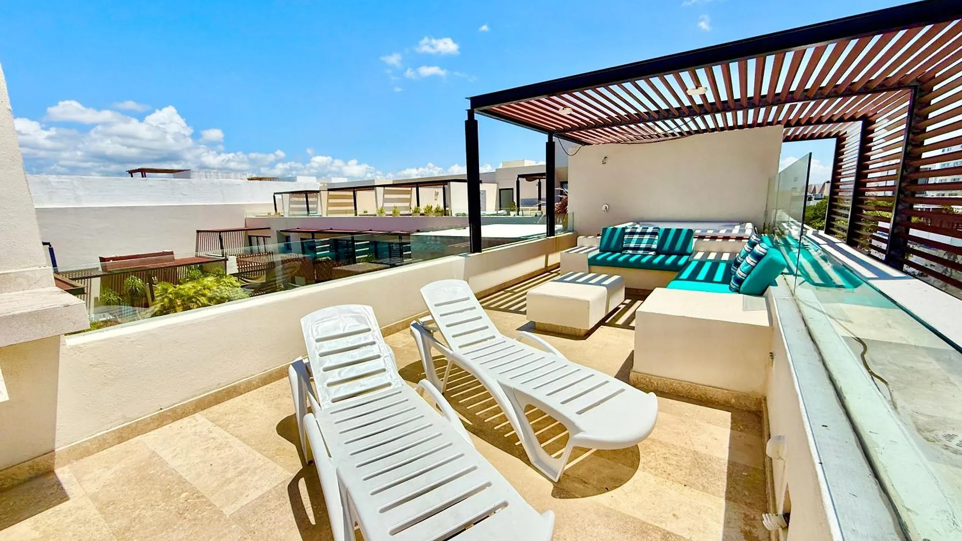 Апартаменты Amazing 3B Penthouse Close To 5Th Avenue - Palmares Condos Плая-дель-Кармен